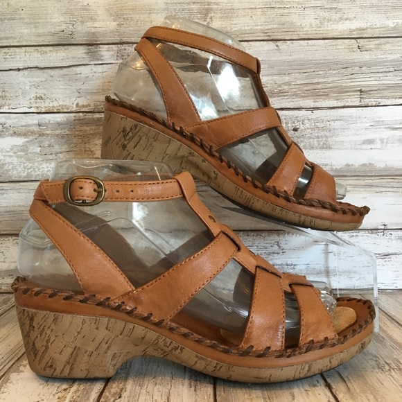 Ariat Shoes - Ariat 7M Miami Brown Leather Gladiator Sandals.